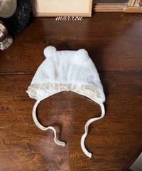 54[予約]marron bear bonnet