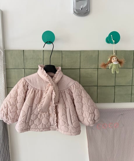 1[予約]aiai petit frill quilted jacket