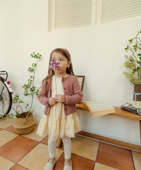 2[予約]milkpowder cherry cardigan