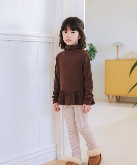 4[予約]mon Atelier brush halfneck t