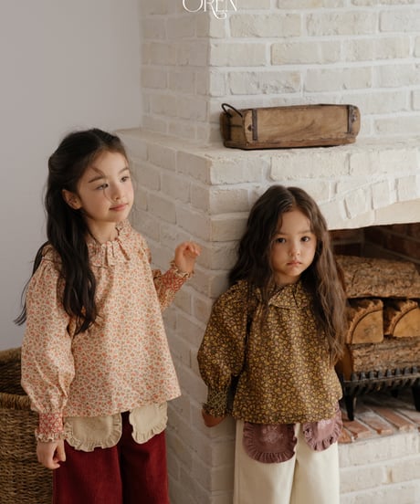 14[予約]OREN rebekah frill blouse