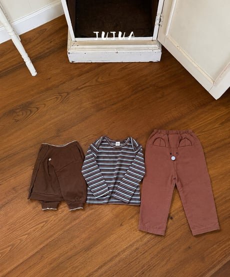 21[予約]jujua bear pants