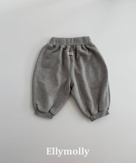 42[予約]ELLYMOLLY bubble capri jogger pants