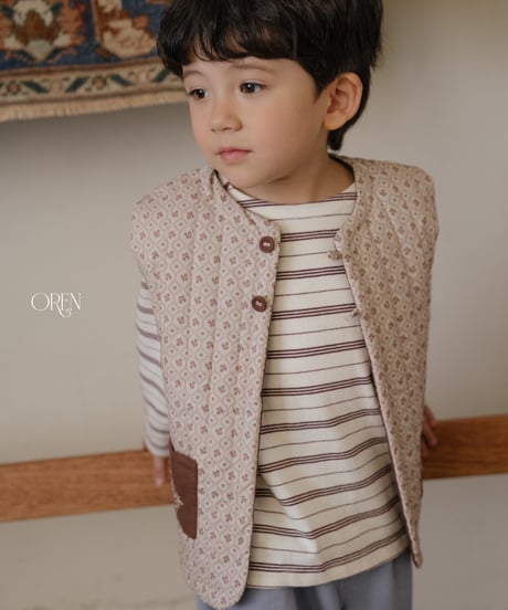 27[予約]OREN morris padded vest
