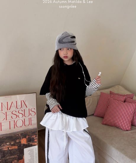 15[予約]matilda&lee autumn short sleeve tee