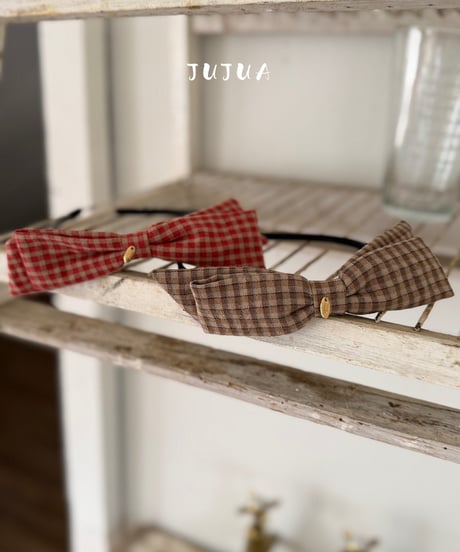 37[予約]jujua candy check headband