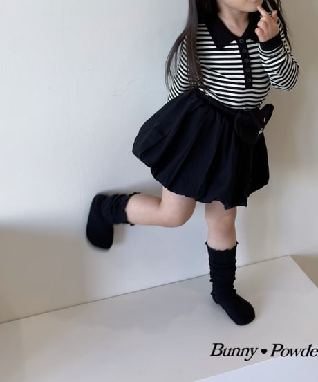 56[予約]bunny powder balloon skirt