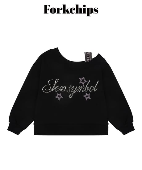 10[予約]FORKCHIPS glitter shoulder mtm