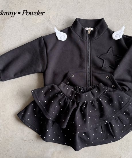 43[予約]bunny powder star zip up