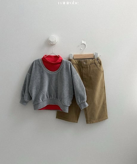 27[予約]minirobe angora half turtleneck