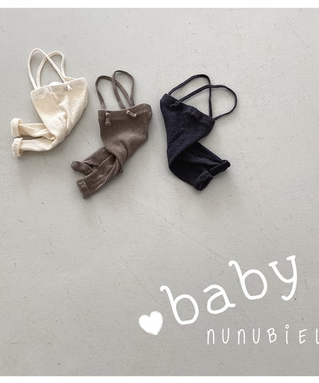 1[予約]nunubiel bebe cinnamon leggings