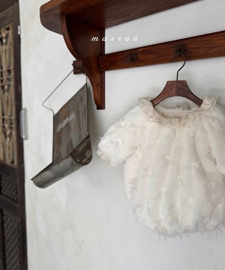 49[予約]marron lumina fur suit(6-18m)