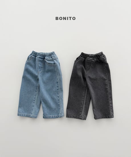 39[予約]bonito cord denim pants