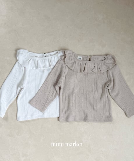 45[予約]mimi market winter polo shirt