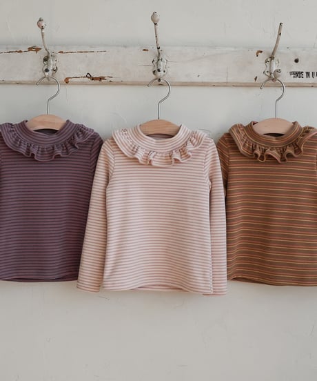 27[予約]FLO wing stripe t-shirt
