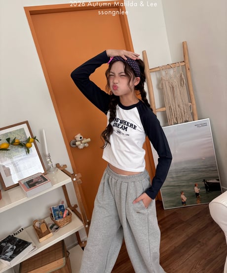 62[予約]matilda&lee pintuck wide string pants