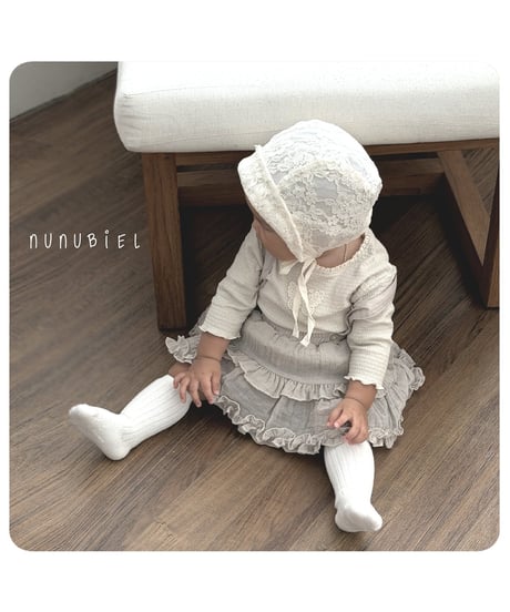 46[予約]nunubiel bebe butterfly t-shirt
