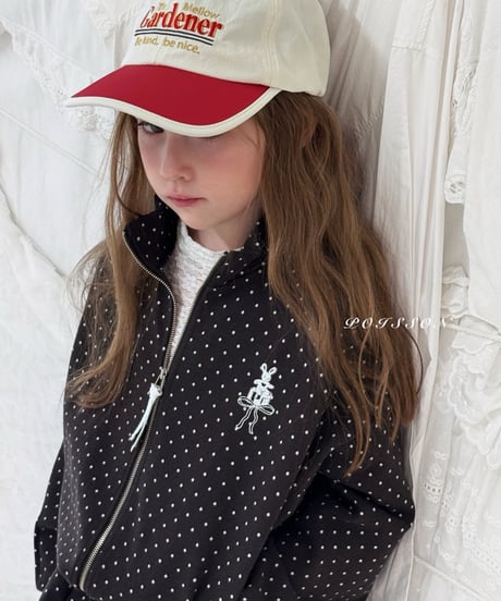 3[予約]poisson dot bunny zip-up