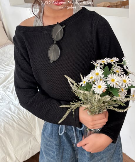 10[予約]matilda&lee knit off shoulder
