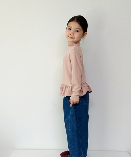 4[予約]mon Atelier brush halfneck t