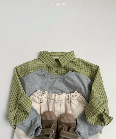 43[予約]digreen picnic check shirt