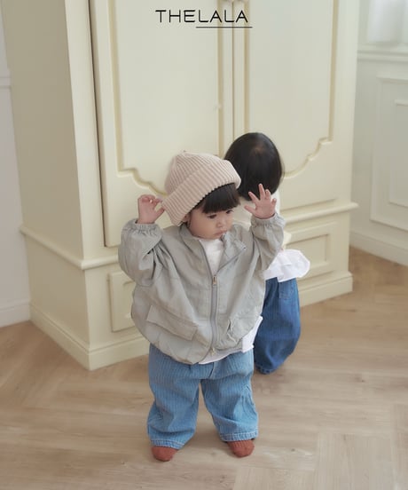 33[予約]thelala rail denim pants