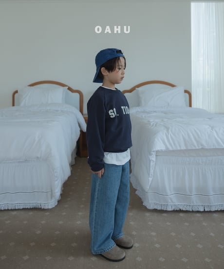 13[予約]oahu 501 wide denim pants