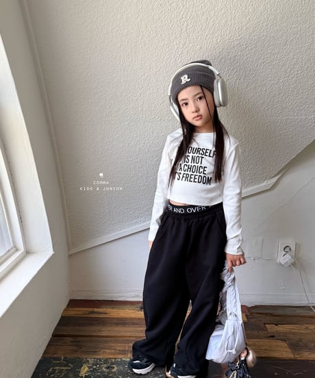 4[予約]COMMA sagging pants