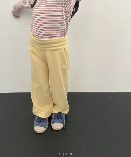 25[予約]digreen cove pants