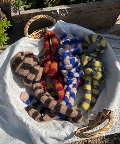 40[予約]OREN ambre stripe muffler