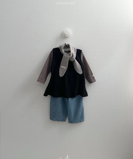 3[予約]atomeme arden stripe t