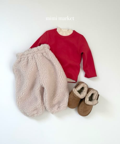 34[予約]mimi market poodle pants