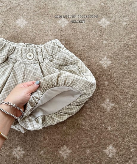 34[予約]melikey pint pumpkin pants
