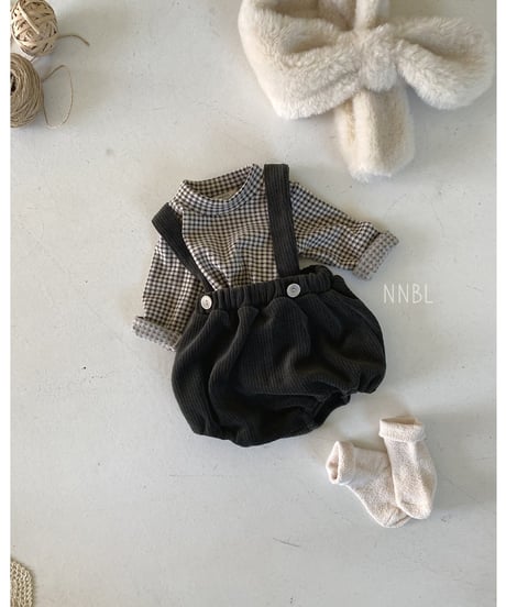 10[予約]nunubiel check t-shirt(baby)