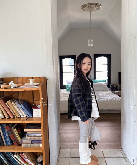 10[予約]COMMA check shirt