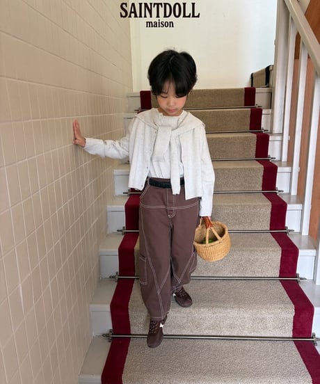 52[予約]saintdoll curved pants