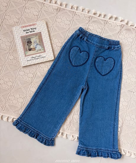28[予約]momoann frill denim