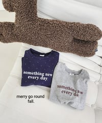 21[予約]merry go round mini dot t-shirt