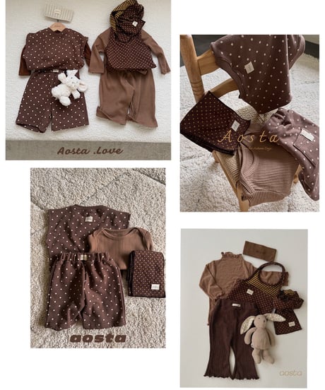 51[予約]Aosta choco chip muffler