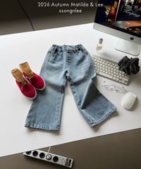69[予約]matilda&lee cutout denim pants