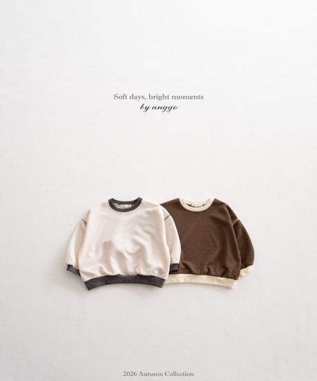 2[予約]anggo shine sweatshirt