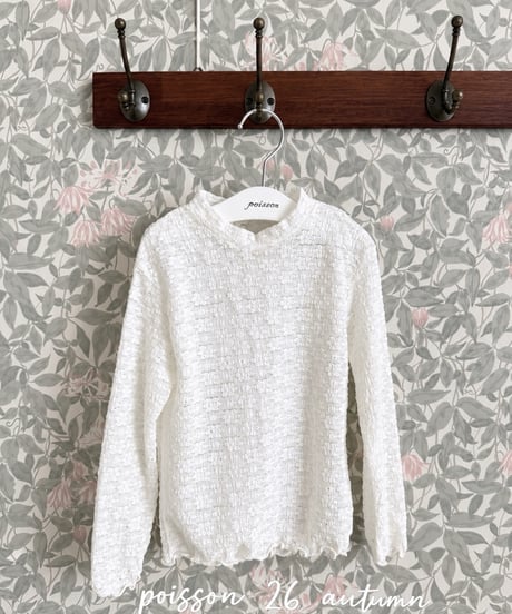 10[予約]poisson lace layered t-shirt