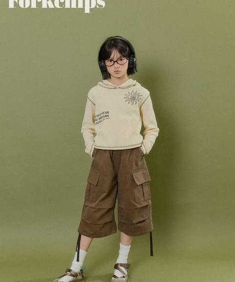 25[予約]FORKCHIPS flow bermuda pants