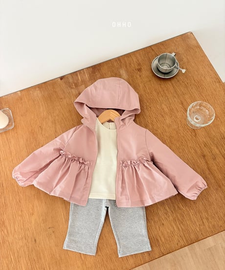 12[予約]ohho frill windbreaker