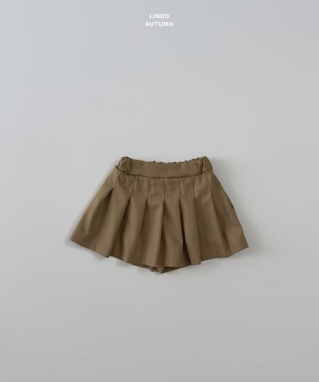 35[予約]LINDO pleated skirt pants