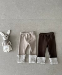 47[予約]ololala wawa color block leggings