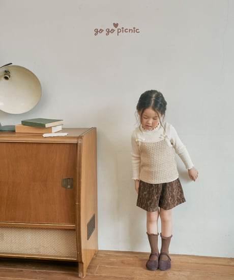 2[予約]go go picnic muffin vest