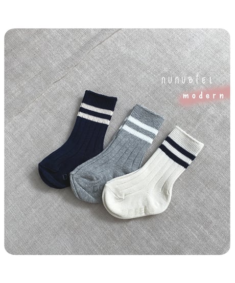 54[予約]nunubiel dandy socks