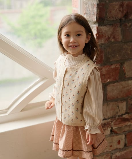 24[予約]mon Atelier tulip vest