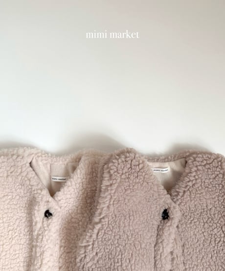 33[予約]mimi market poodle vest